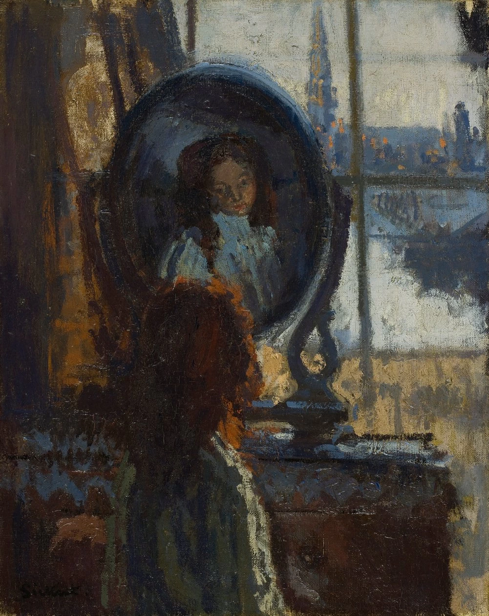 Ragazza a uno specchio, piccola Rachel, 1907